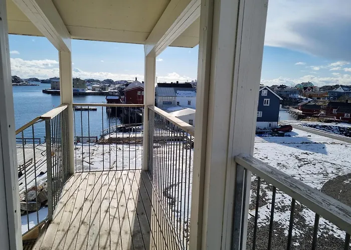 With Fantastic Seaview In Henningsvaer. *